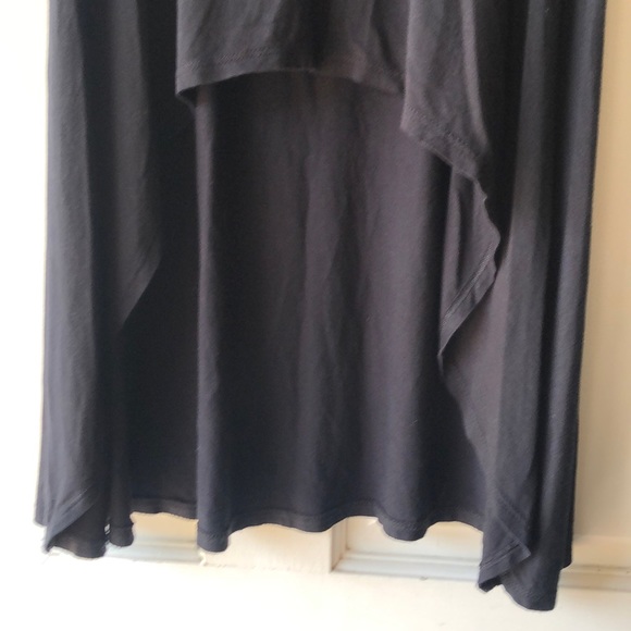 Mono B Black High and Low Maxi Skirt - Picture 4 of 5